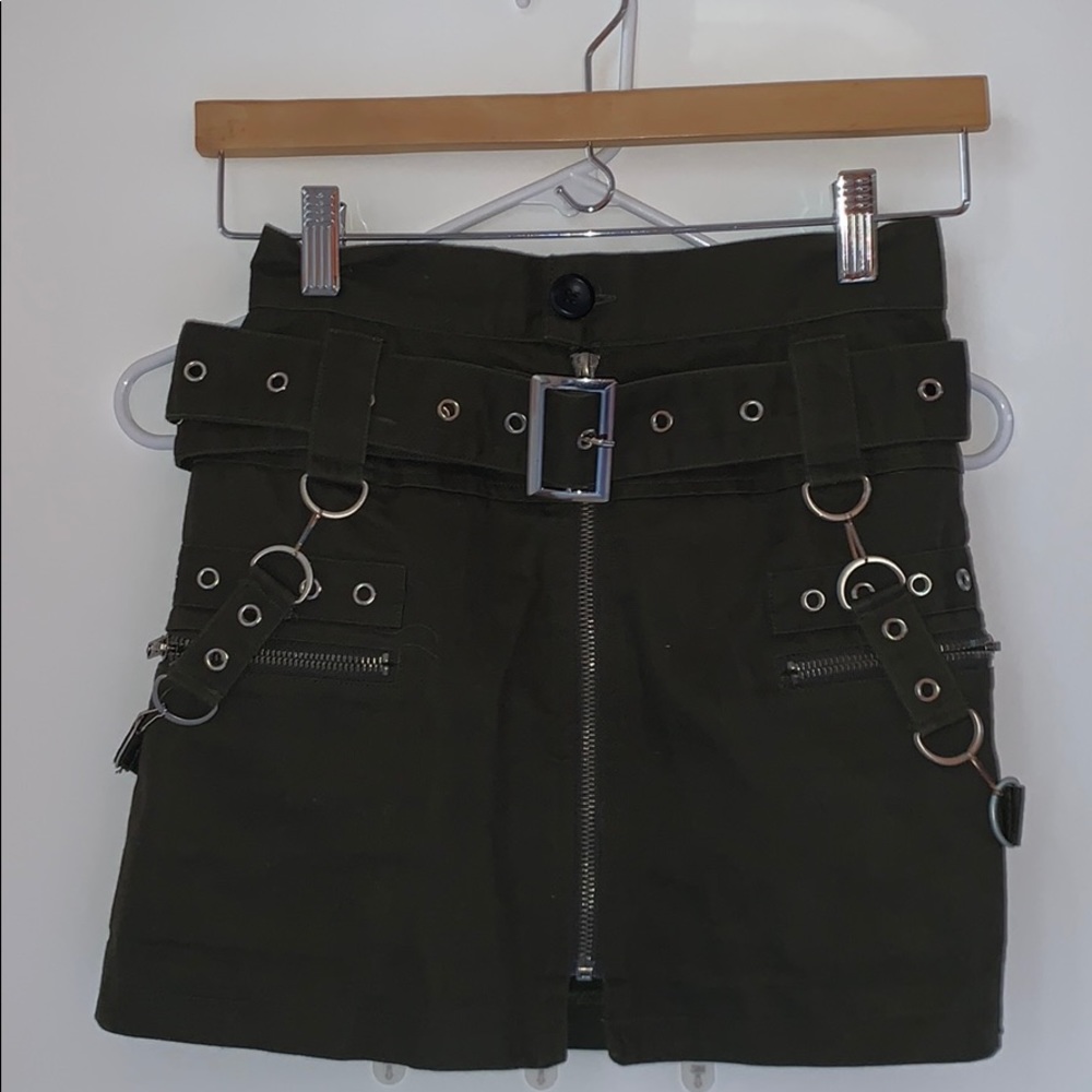 Carmar Army Green skirt